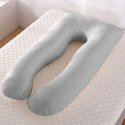 Summer Sleeping Support Pillow for Pregnant Women U Shape Maternity Pillows Pregnancy Ice Silk