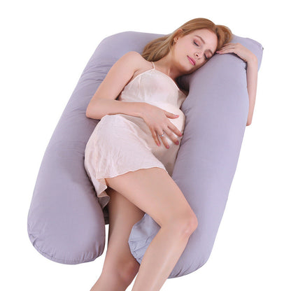 Summer Sleeping Support Pillow for Pregnant Women U Shape Maternity Pillows Pregnancy Ice Silk