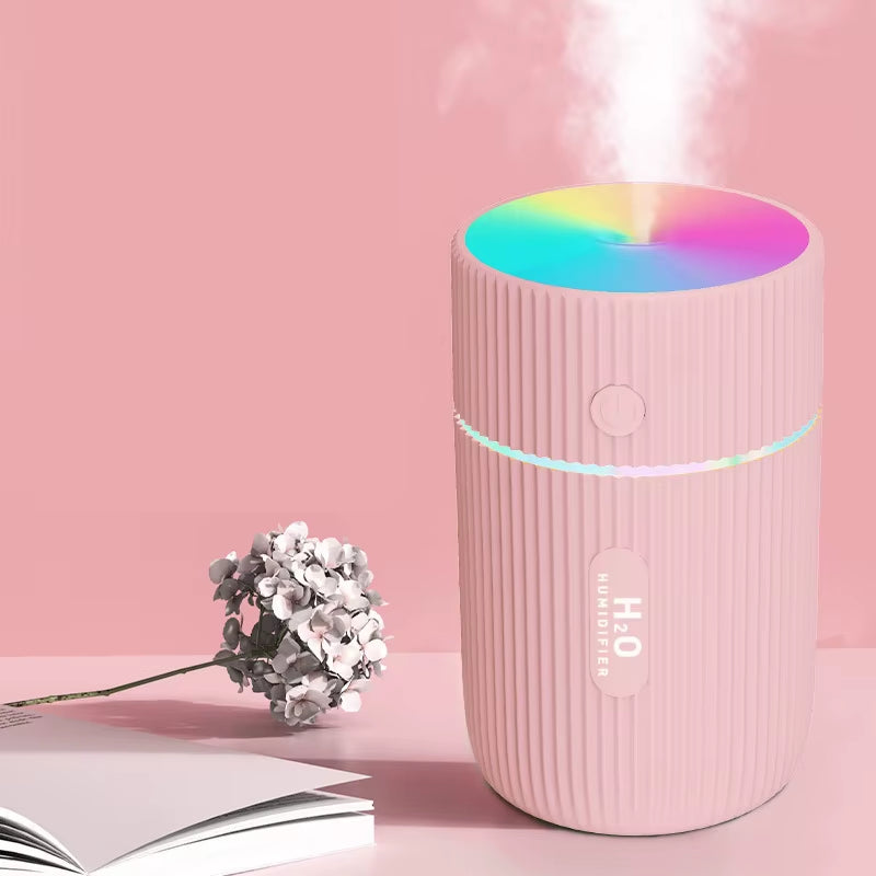 Humidifier Car Portable Humidifier Air Mini Diffuser Aromatic Essential Oil with LED Light USB Aromatic Office Home Interior Air