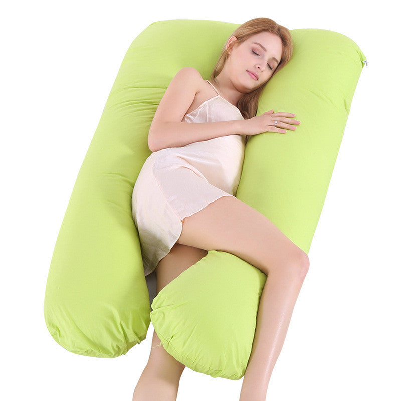 Summer Sleeping Support Pillow for Pregnant Women U Shape Maternity Pillows Pregnancy Ice Silk